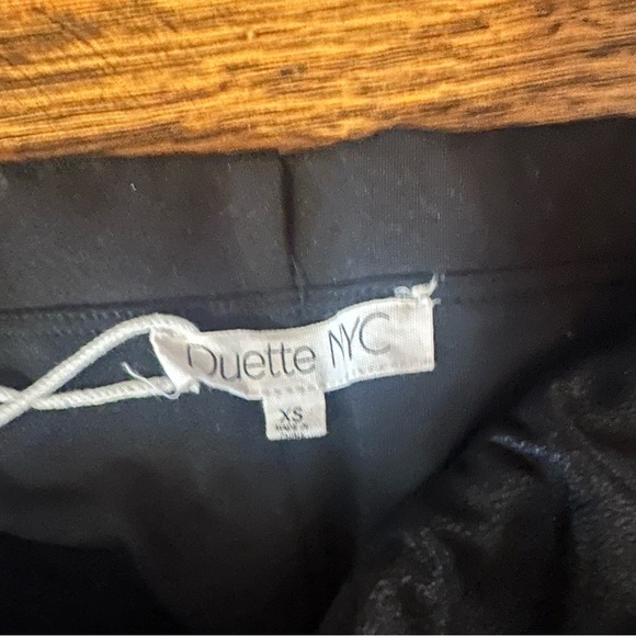 Duette NYC Perfect Fit Matte Suede Stretch Pants - The Thompson, Size XS - Picture 5 of 6